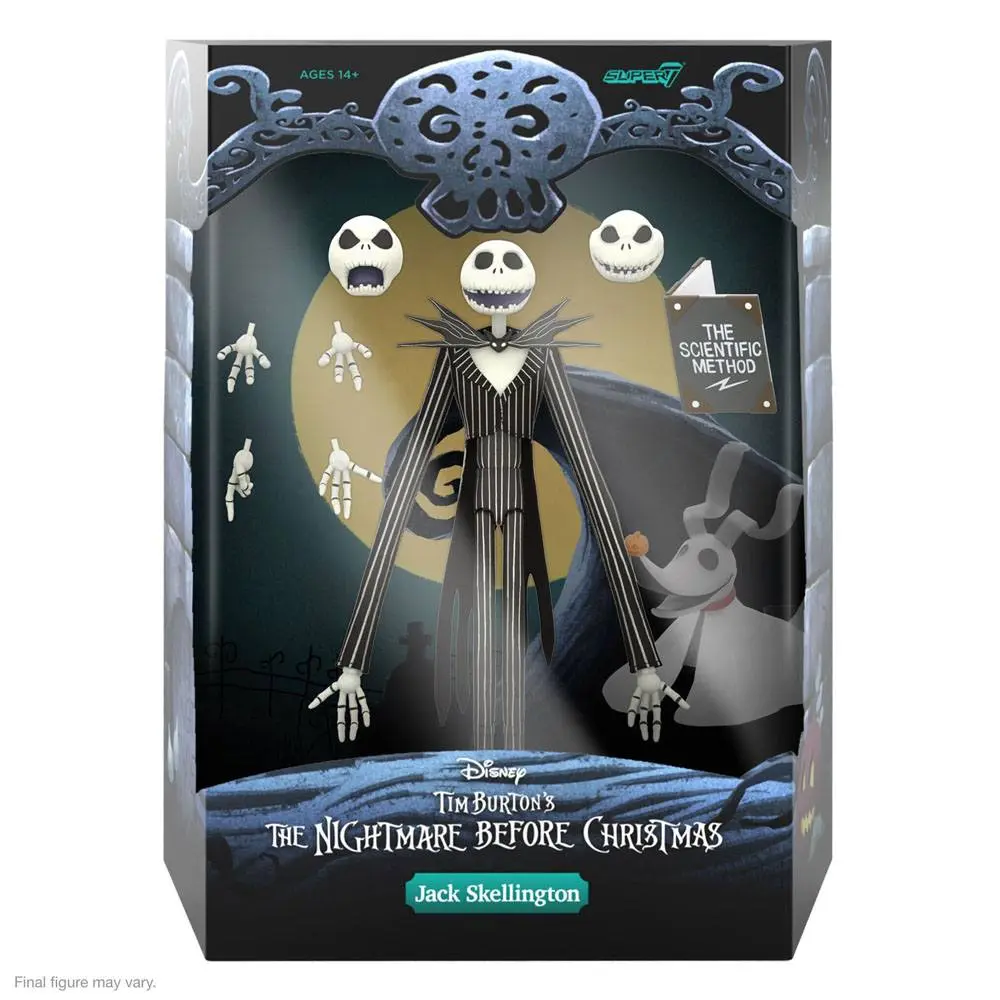 Nightmare Before Christmas Disney Ultimates Jack Skellington akciófigura 18 cm termékfotó