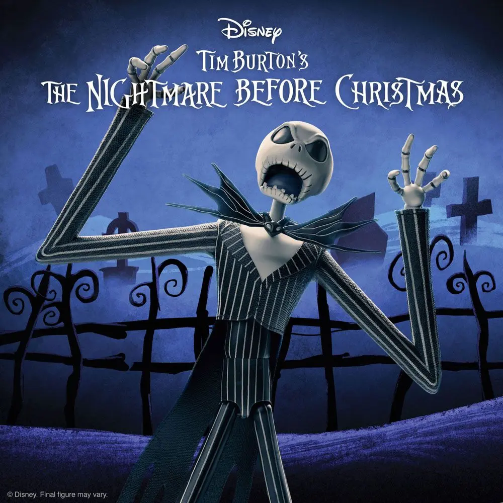 Nightmare Before Christmas Disney Ultimates Jack Skellington akciófigura 18 cm termékfotó