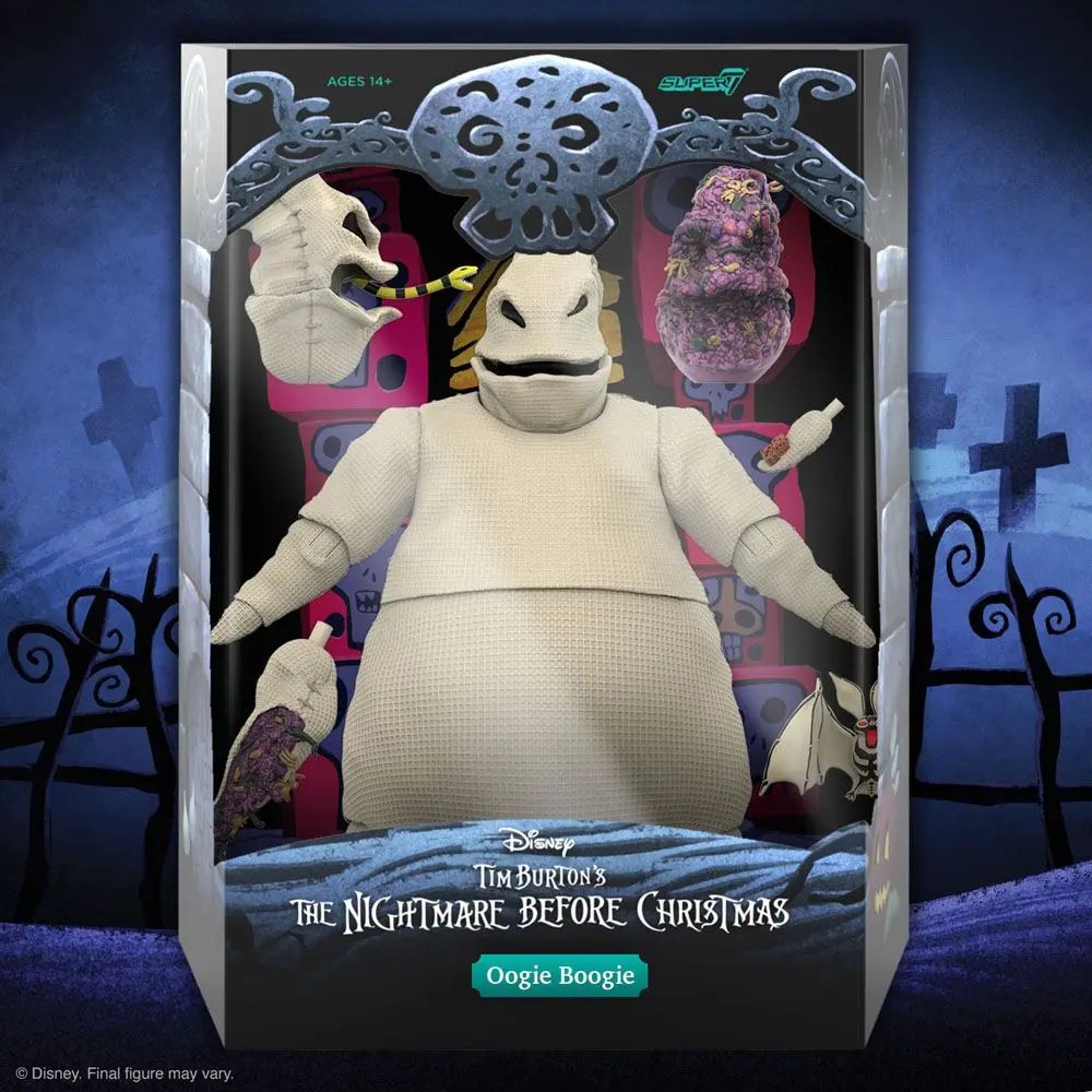 Nightmare Before Christmas Disney Ultimates Oogie Boogie akciófigura 18 cm termékfotó