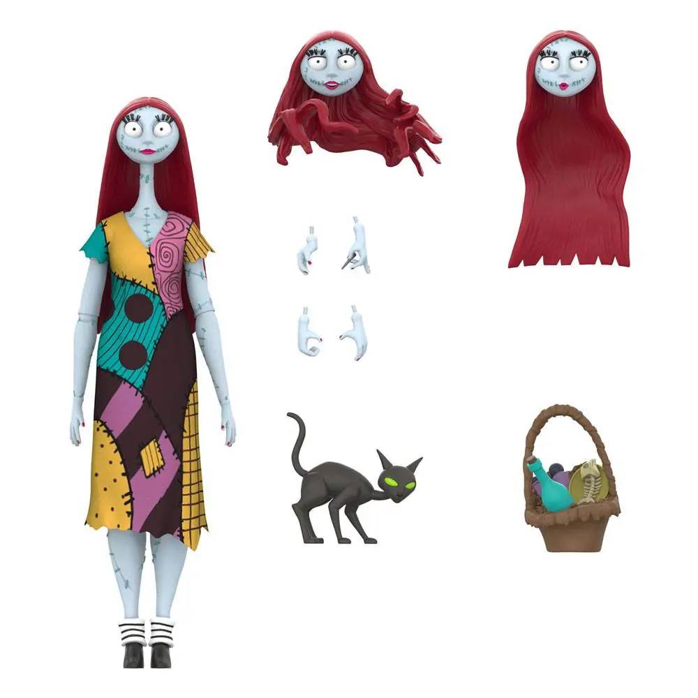 Nightmare Before Christmas Disney Ultimates Sally akciófigura 18 cm termékfotó