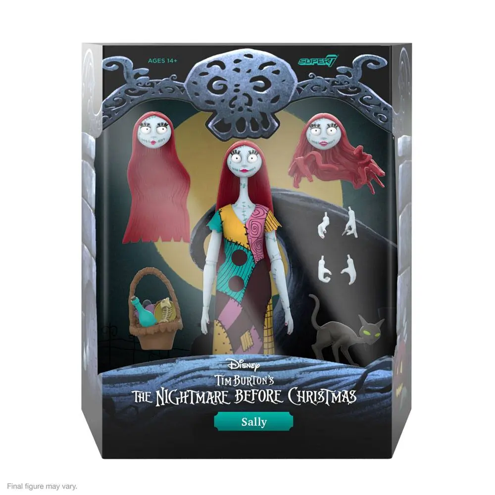 Nightmare Before Christmas Disney Ultimates Sally akciófigura 18 cm termékfotó