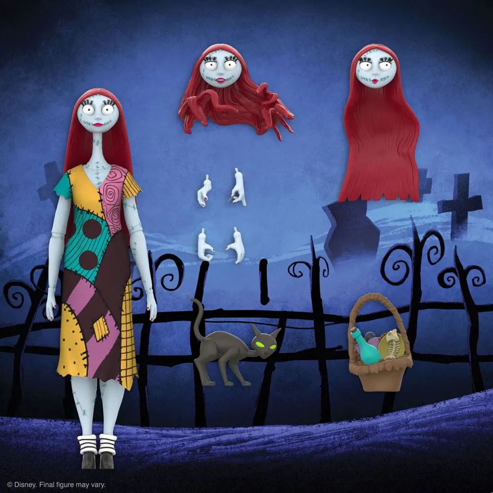 Nightmare Before Christmas Disney Ultimates Sally akciófigura 18 cm termékfotó