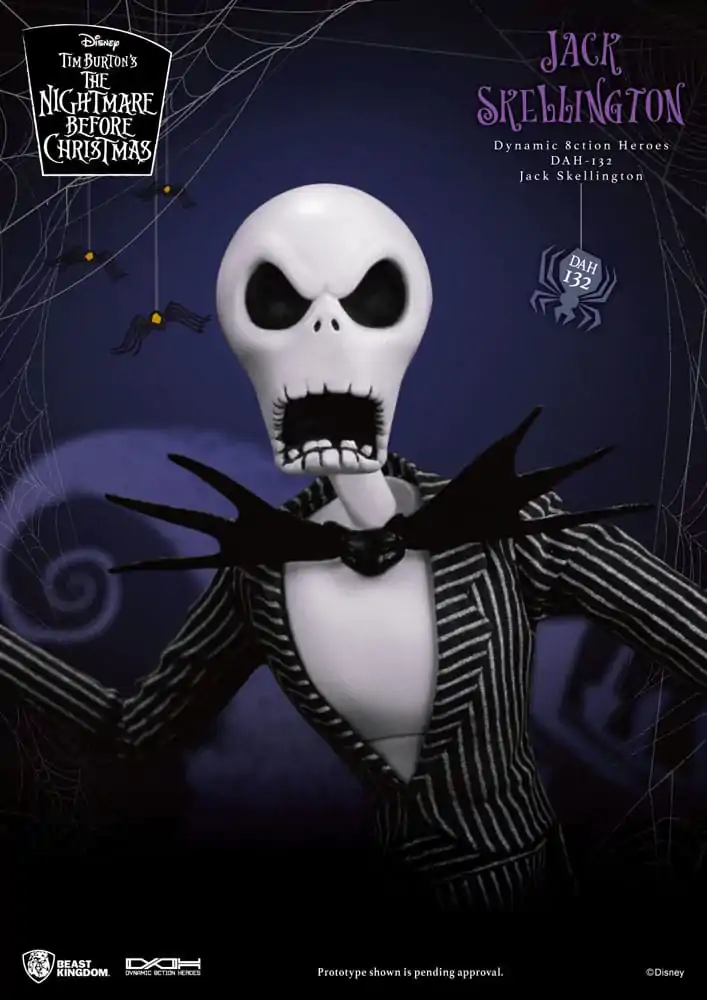 Nightmare before Christmas Dynamic 8ction Heroes 1/9 Jack akciófigura 21 cm termékfotó