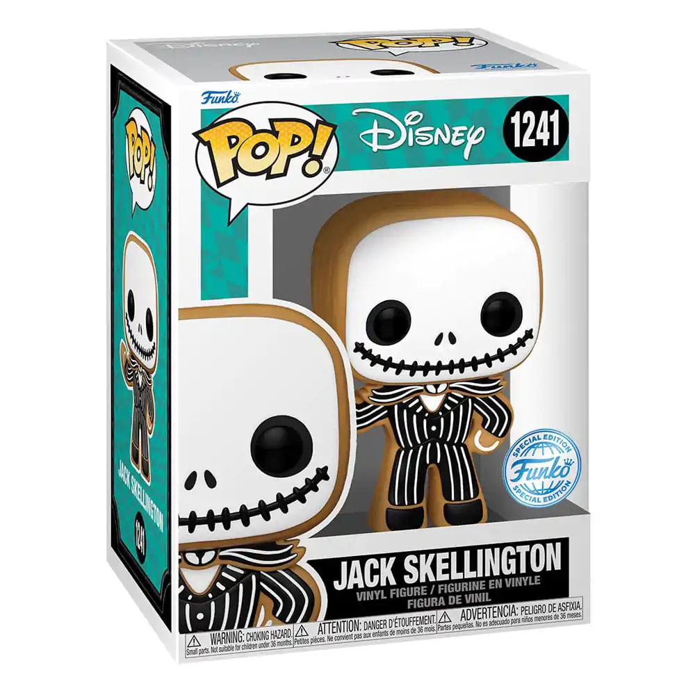 Nightmare before Christmas Funko POP! Disney Vinyl figura Jack (Gingerbread) 9 cm termékfotó