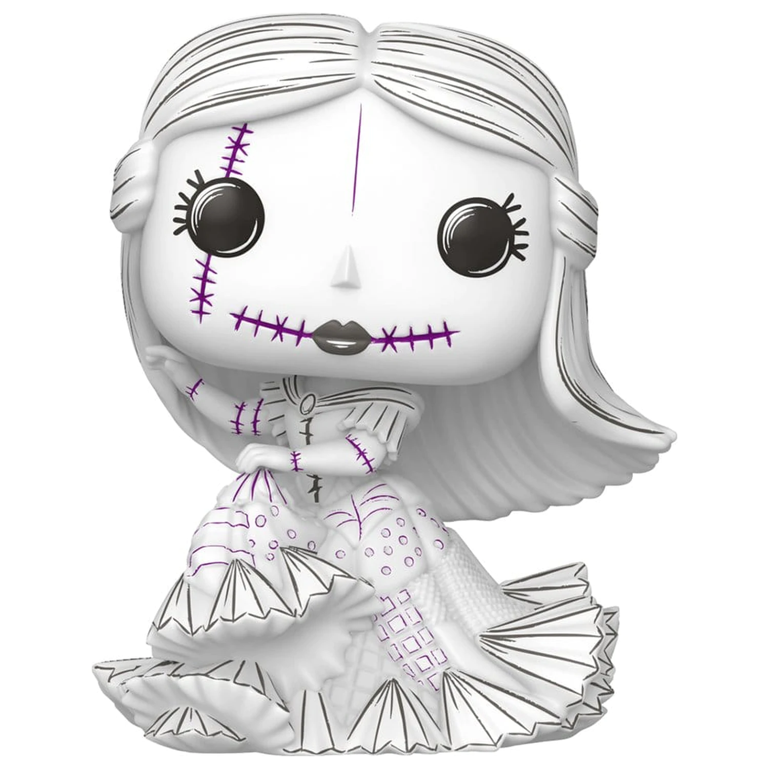 Nightmare before Christmas Funko POP! Disney Vinyl figura Valentine's Day 2027 Sally(Sketched) 9 cm termékfotó