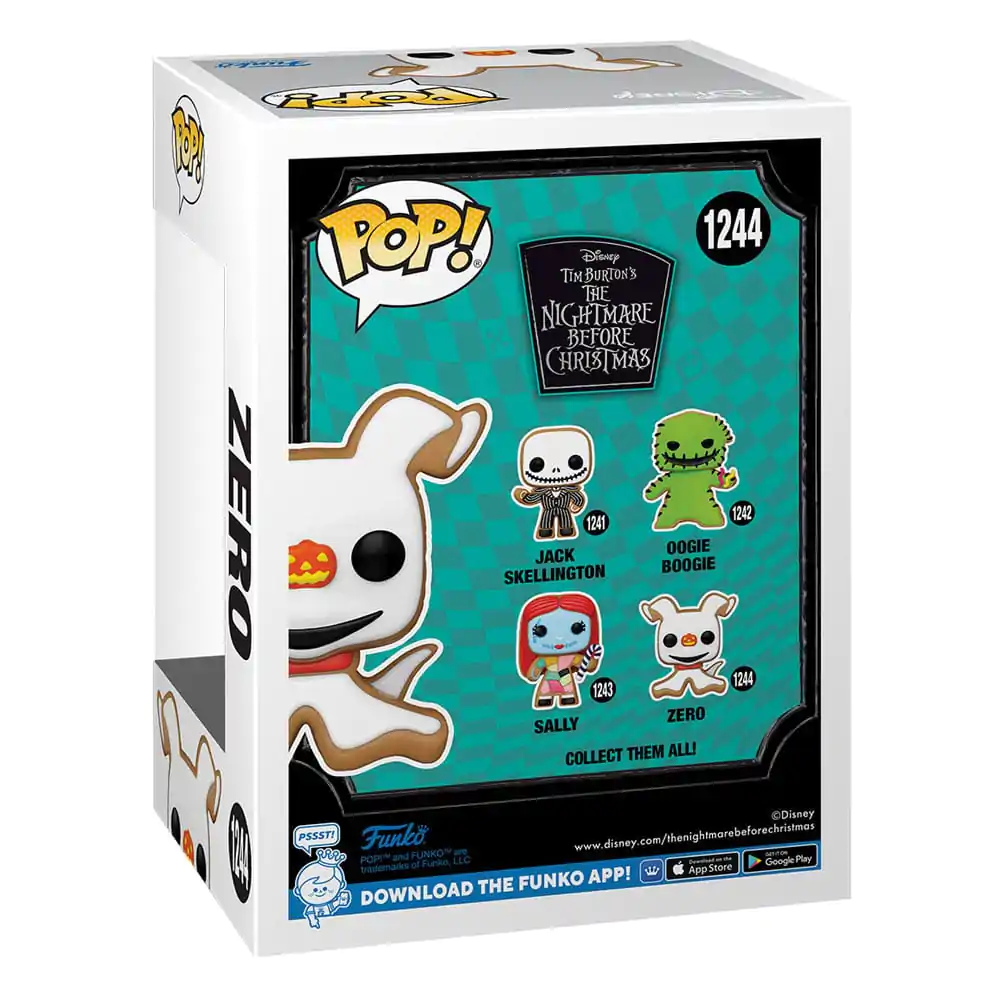 Nightmare before Christmas Funko POP! Disney Vinyl figura Zero (Gingerbread) 9 cm termékfotó