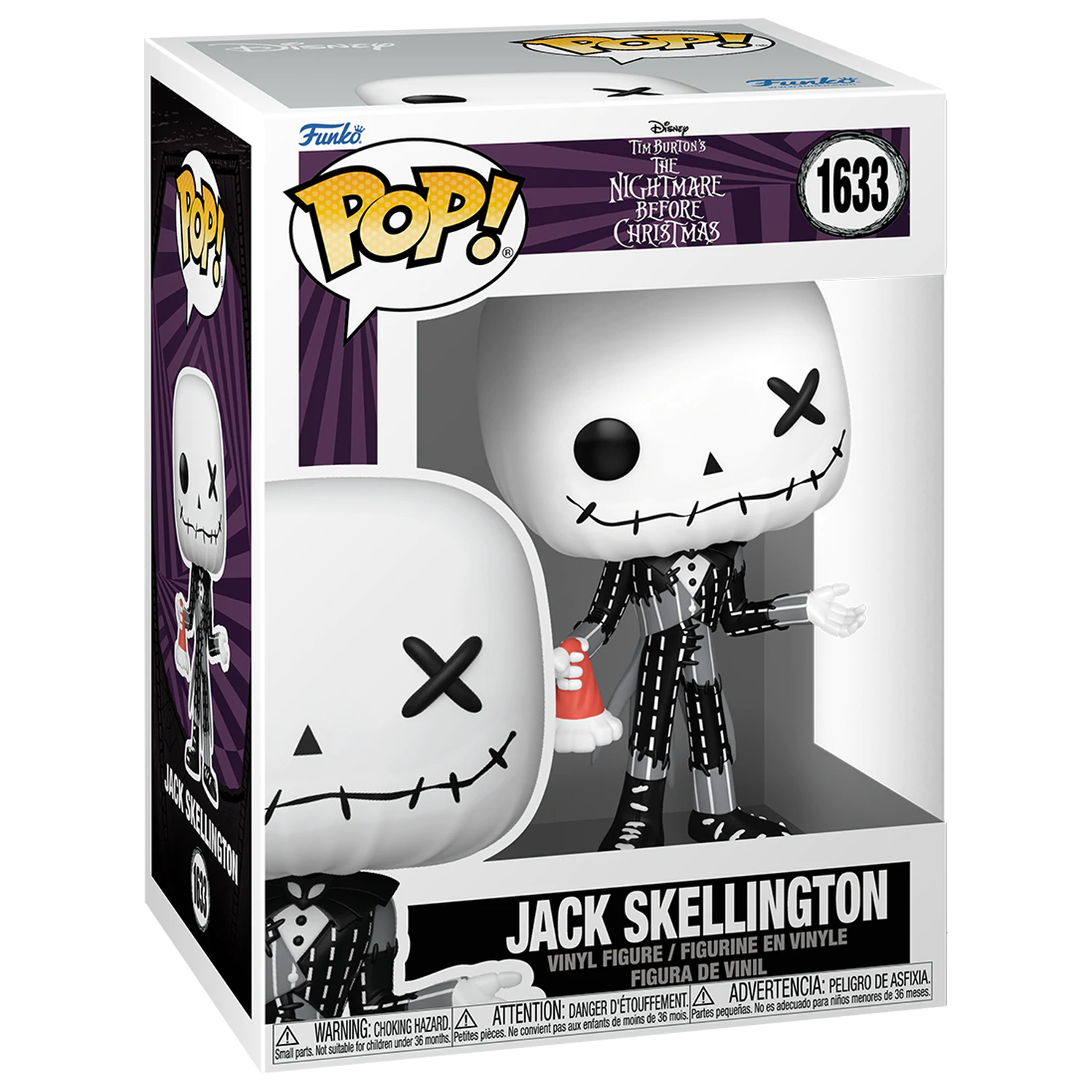 Nightmare Before Christmas Funko POP! Vinyl figura Patchwork - Jack 9 cm termékfotó