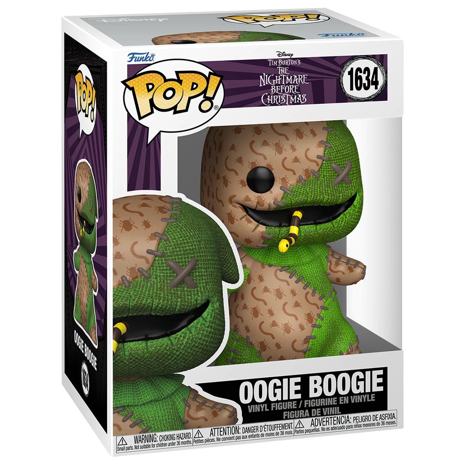 Nightmare Before Christmas Funko POP! Vinyl figura Patchwork - Oogie Boogie 9 cm termékfotó
