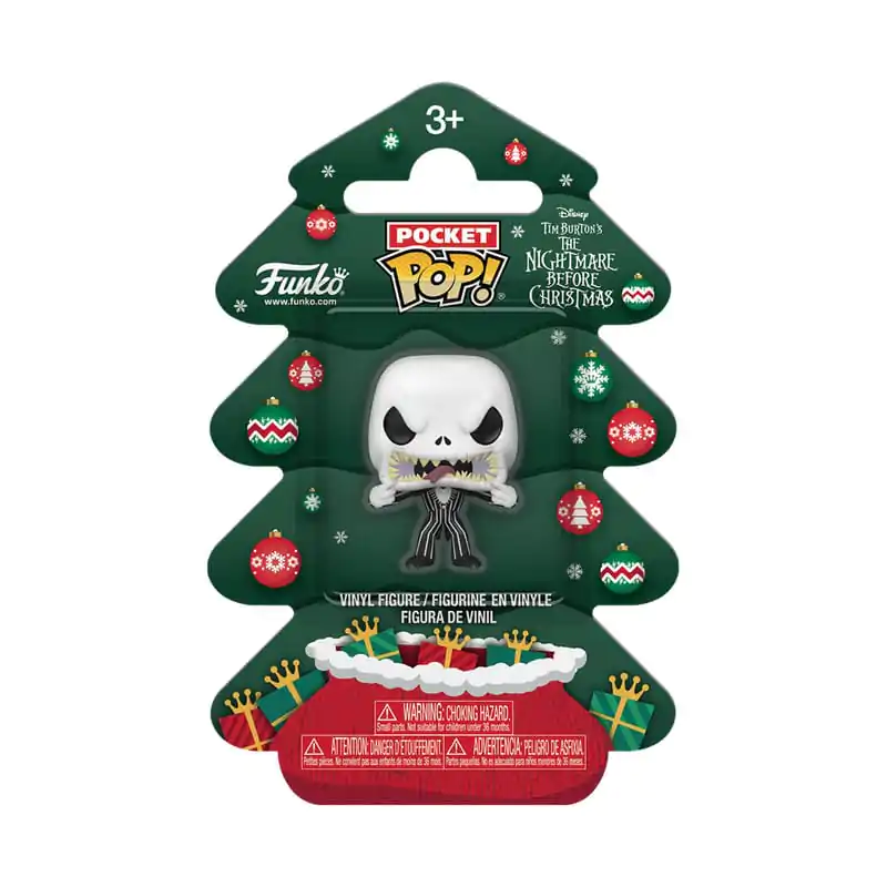 Nightmare before Christmas Holiday 2025 Pocket Funko POP! Vinyl figura Jack Tree Holiday Box 4 cm termékfotó