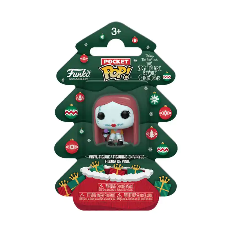 Nightmare before Christmas Holiday 2025 Pocket Funko POP! Vinyl figura Sally Tree Holiday Box 4 cm termékfotó