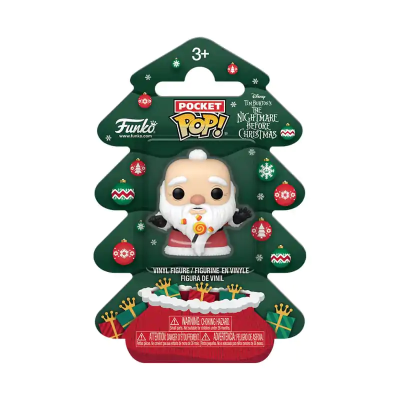 Nightmare before Christmas Holiday 2025 Pocket Funko POP! Vinyl figura SandyCLS Tree Holiday Box 4 cm termékfotó