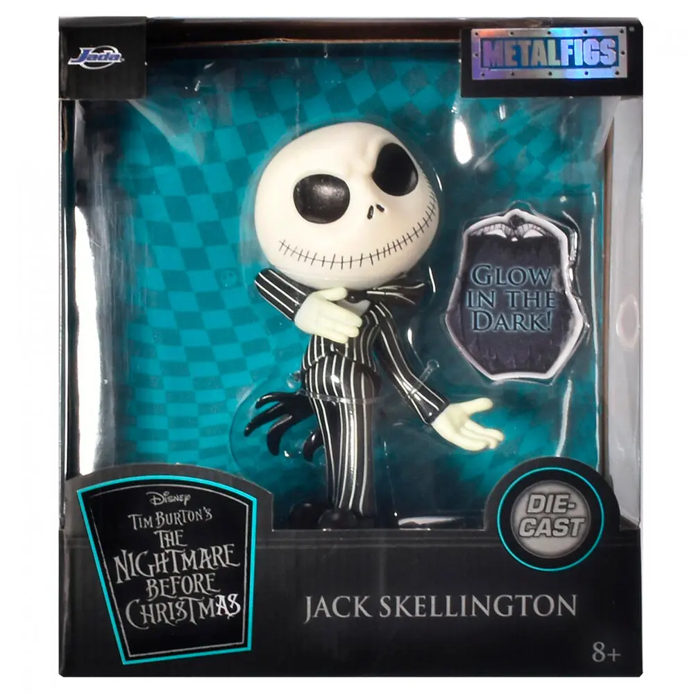 Nightmare Before Christmas Jack Skellington metalfigs figura 10cm termékfotó