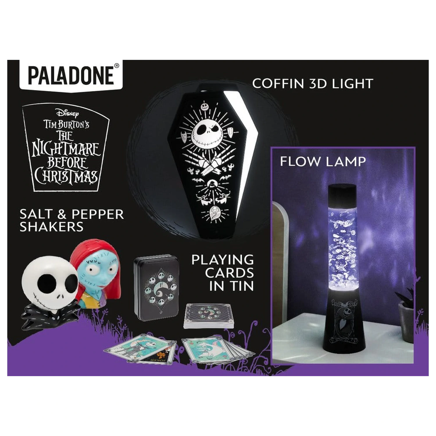 Nightmare Before Christmas lámpa 33 cm termékfotó