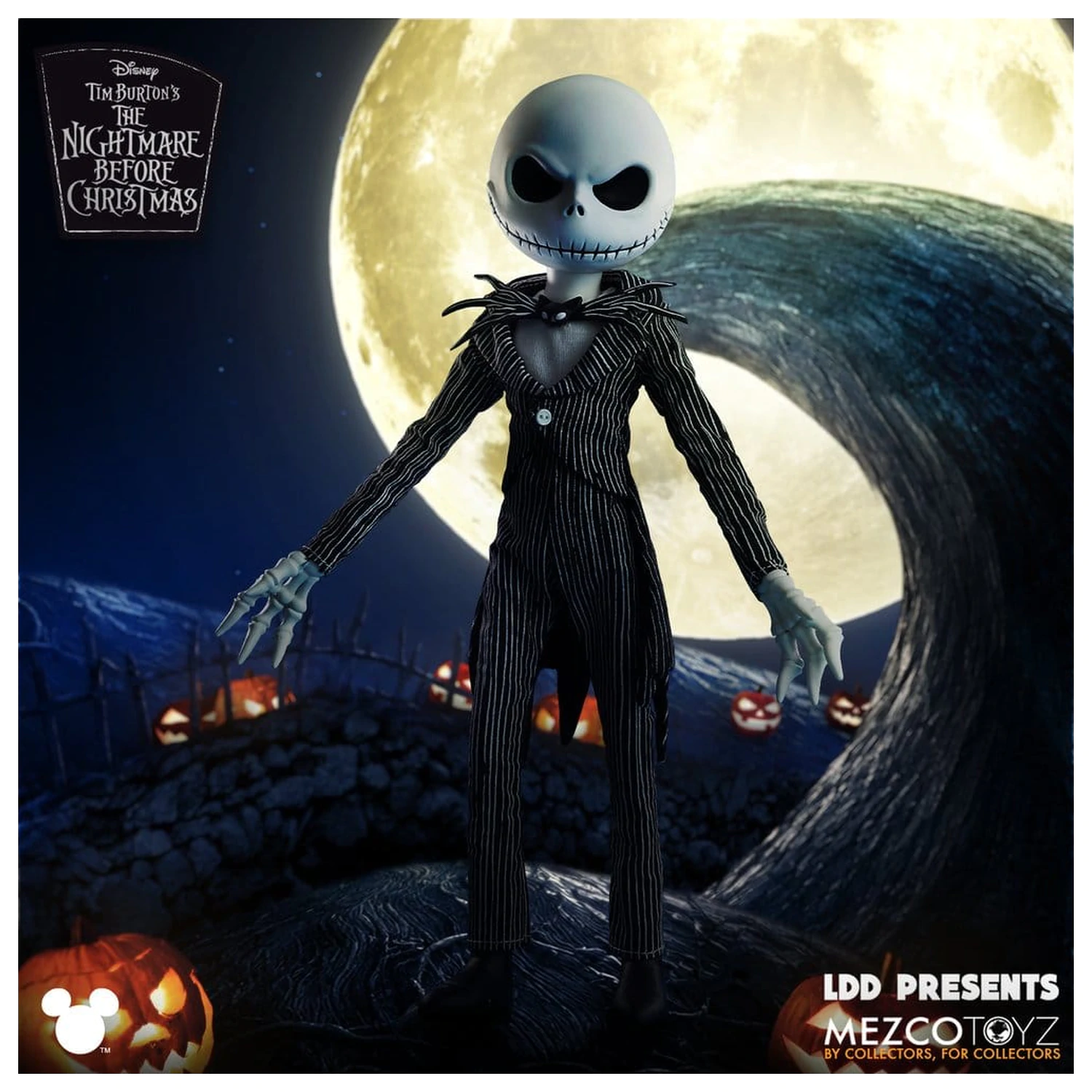 Nightmare Before Christmas LDD Presents Doll Jack Skellington 25 cm termékfotó