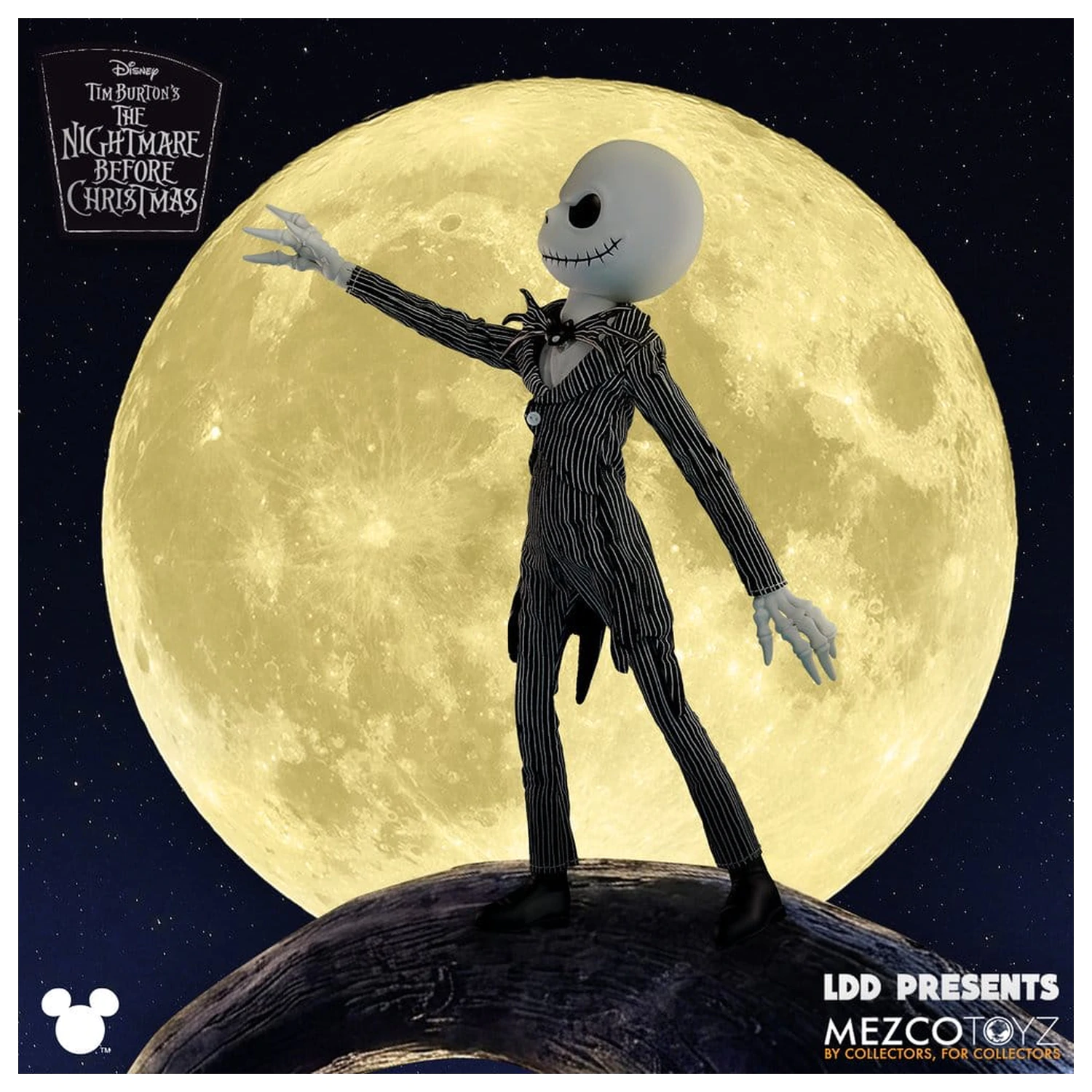 Nightmare Before Christmas LDD Presents Doll Jack Skellington 25 cm termékfotó