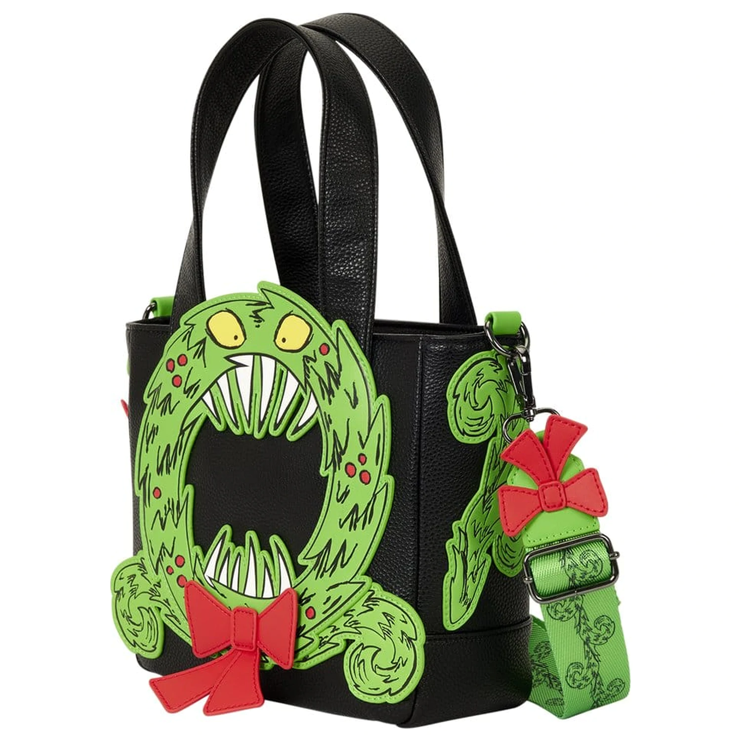 Nightmare before Christmas Man-Eating Wreath keresztpántos táska  termékfotó