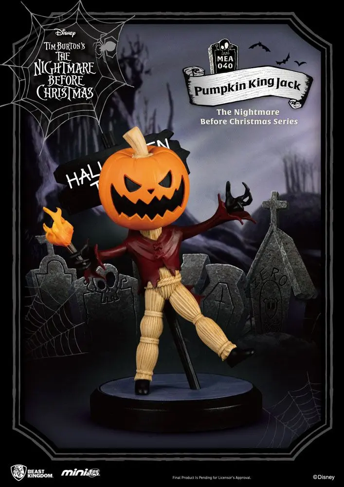 Nightmare Before Christmas Mini Egg Attack figura csomag 8 cm termékfotó