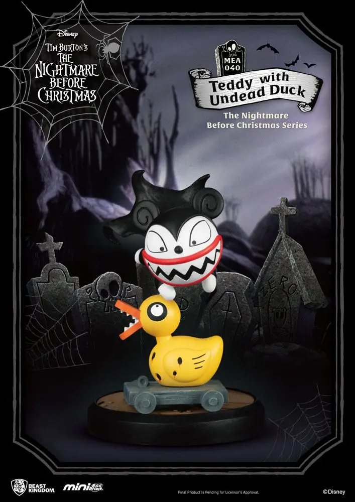 Nightmare Before Christmas Mini Egg Attack figura csomag 8 cm termékfotó