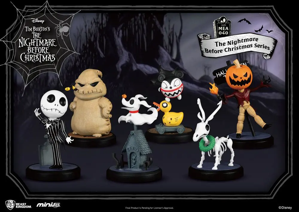 Nightmare Before Christmas Mini Egg Attack figura csomag 8 cm termékfotó