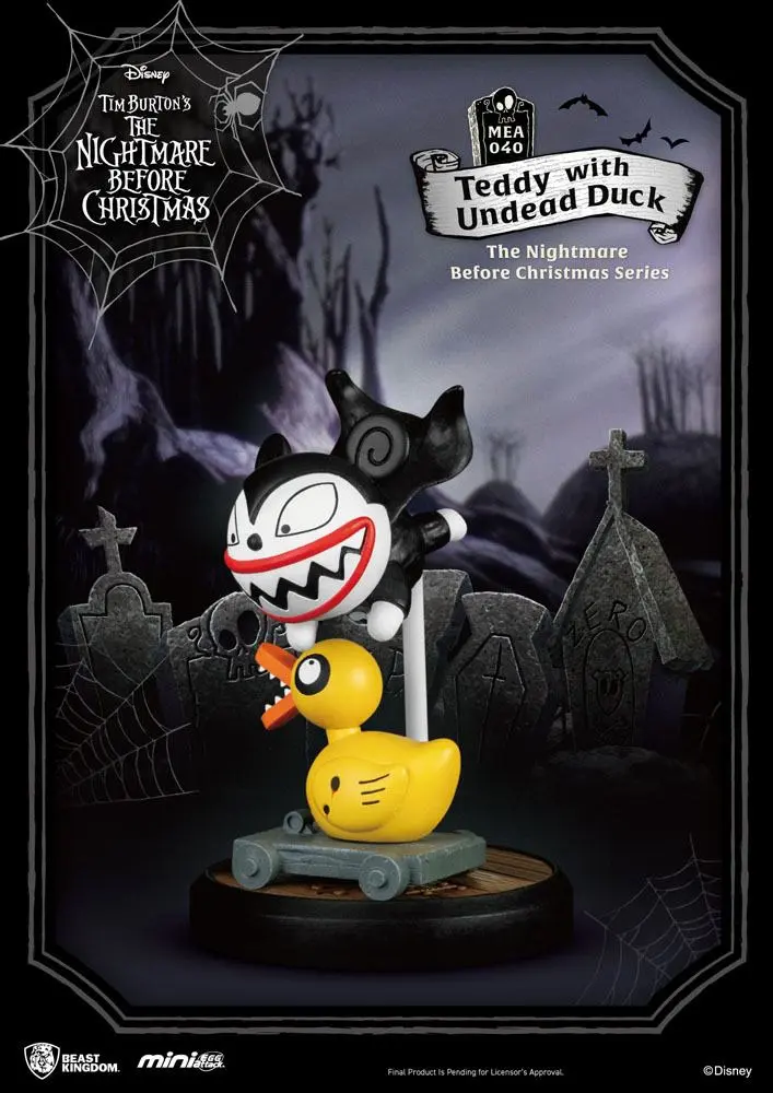 Nightmare Before Christmas Mini Egg Attack figura csomag 8 cm termékfotó