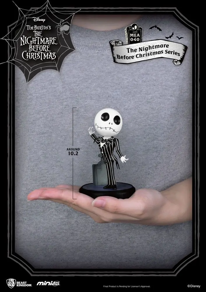 Nightmare Before Christmas Mini Egg Attack figura csomag 8 cm termékfotó
