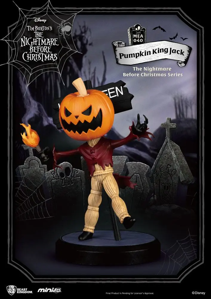 Nightmare Before Christmas Mini Egg Attack figura csomag 8 cm termékfotó