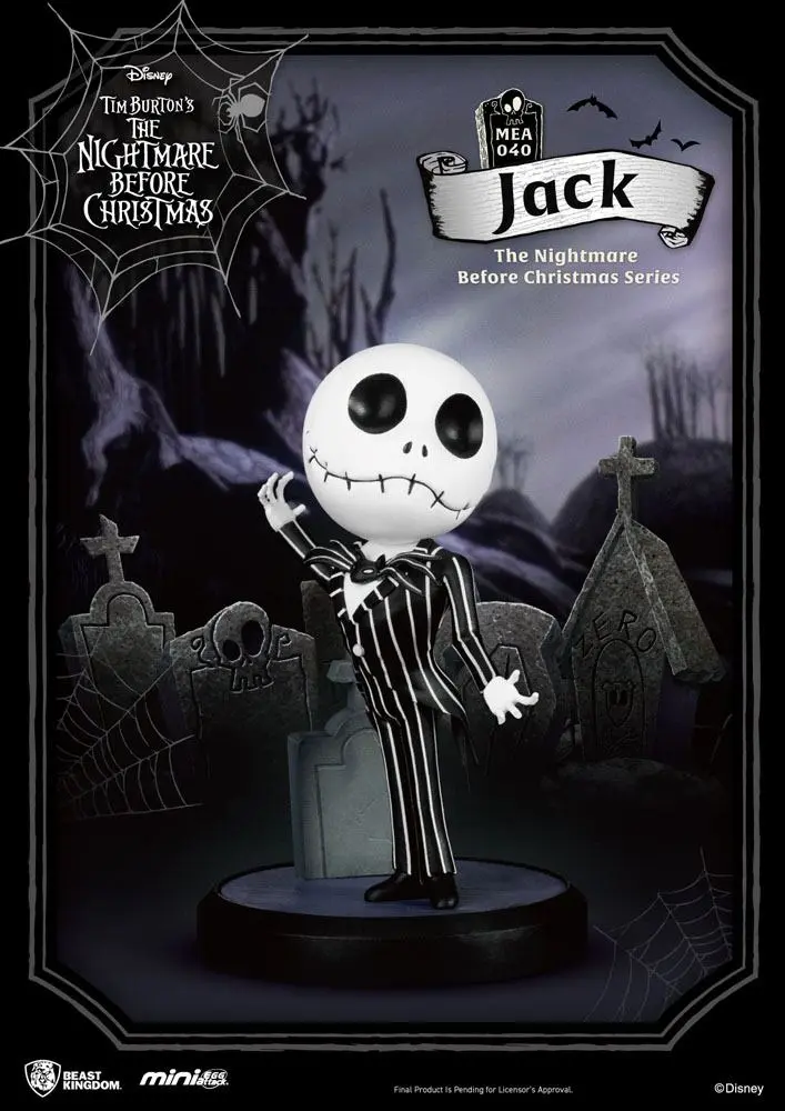 Nightmare Before Christmas Mini Egg Attack figura csomag 8 cm termékfotó