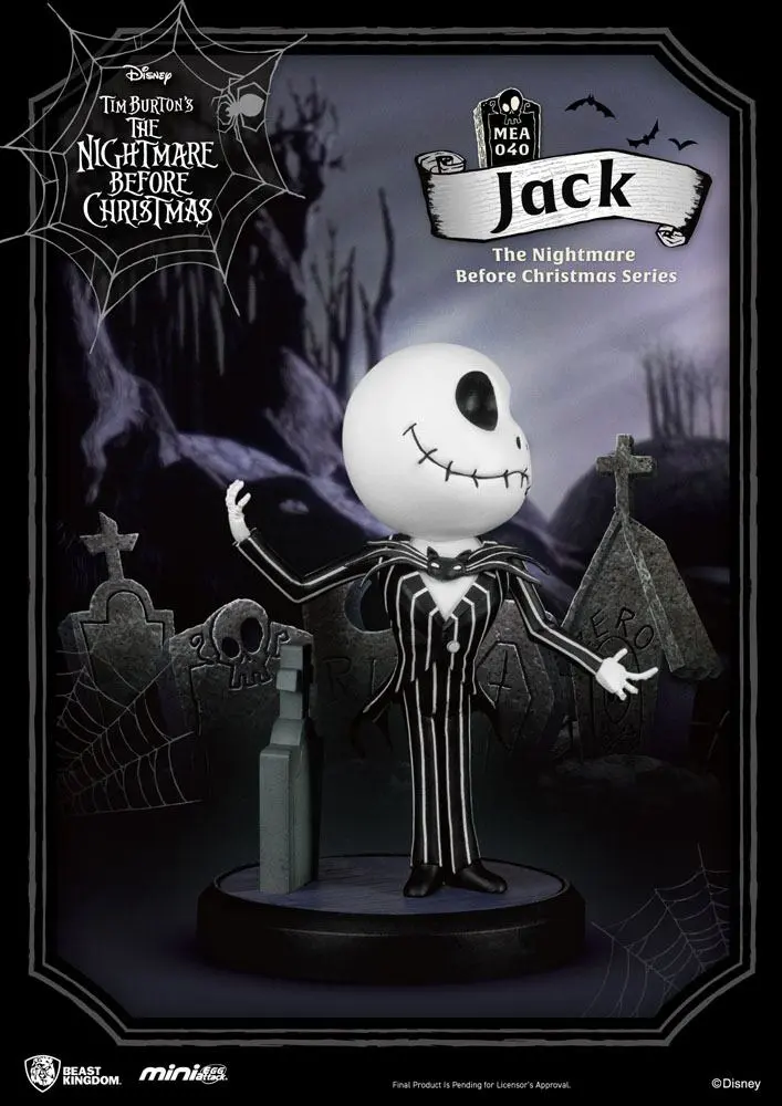 Nightmare Before Christmas Mini Egg Attack figura csomag 8 cm termékfotó