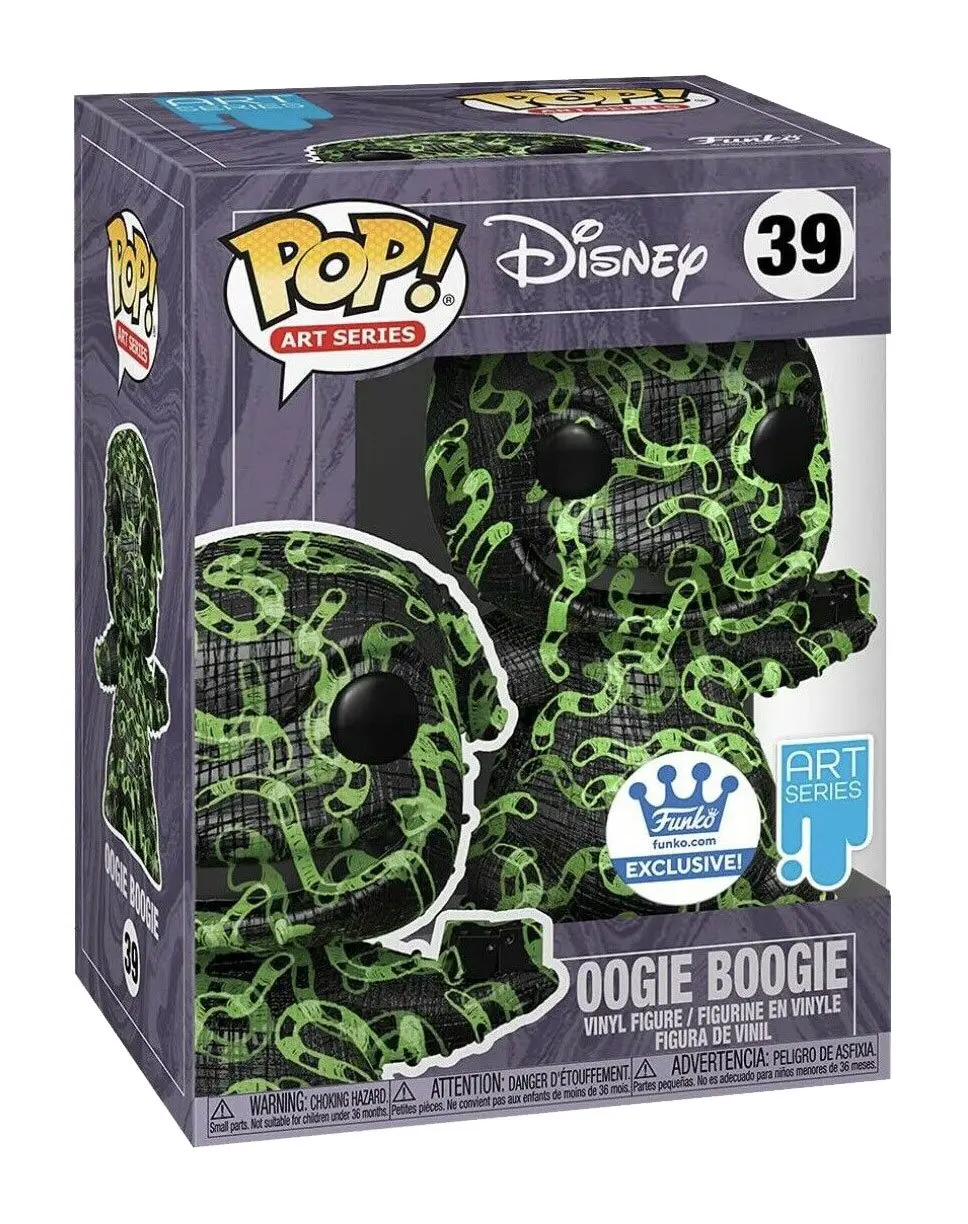 Nightmare before Christmas POP! Art Series Vinyl figura Oogie Boogie Exkluzív 9 cm termékfotó
