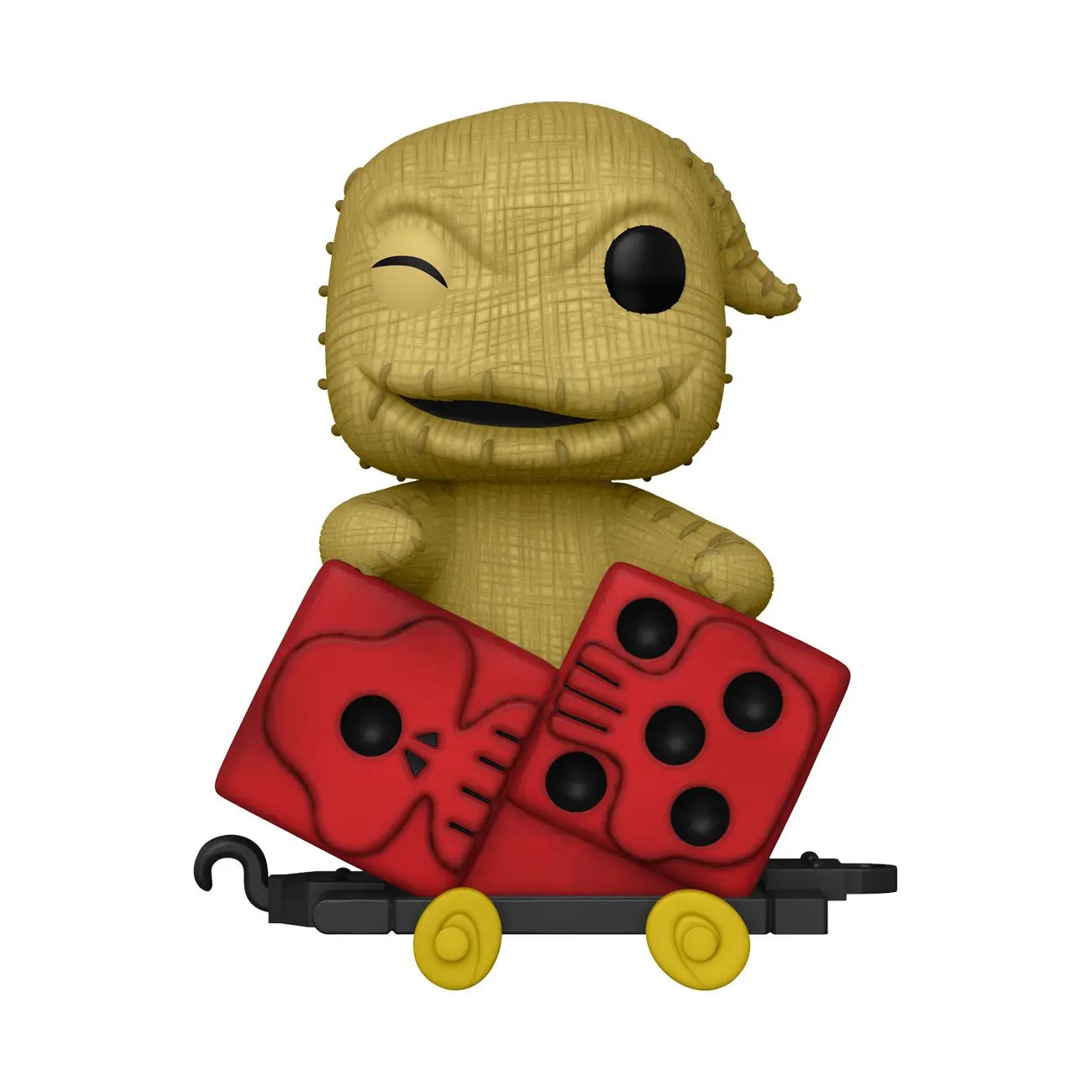 Nightmare before Christmas POP! Disney Train Cart Vinyl figura Oogie in Dice Cart 9 cm termékfotó