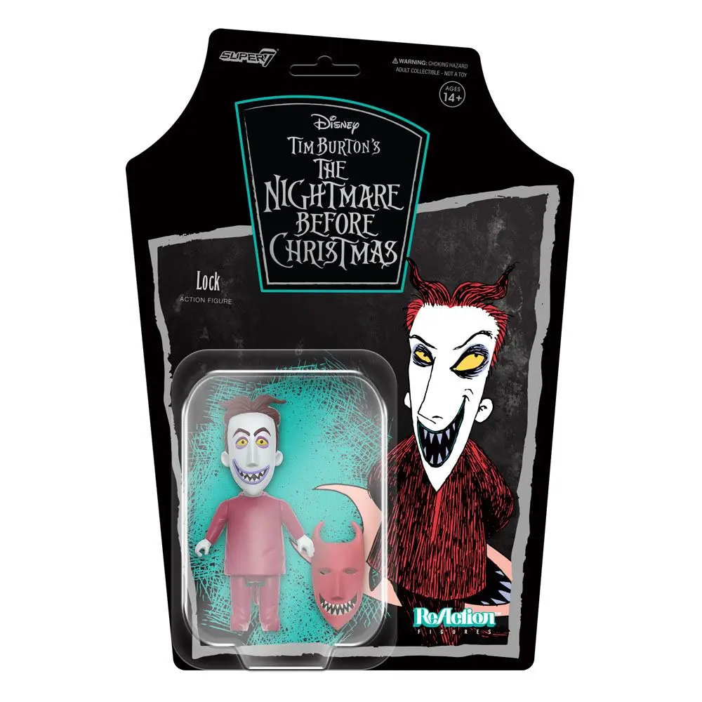 Nightmare Before Christmas ReAction akciófigura Lock 10 cm termékfotó