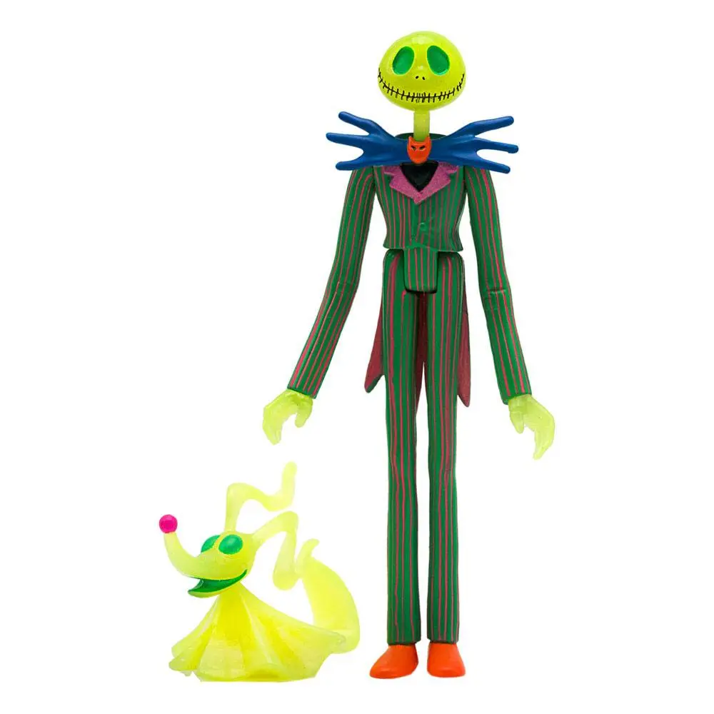 Nightmare Before Christmas ReAction Jack Skellington GITD (SDCC 2020) akciófigura 10 cm termékfotó