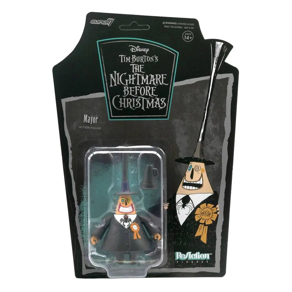 Nightmare Before Christmas ReAction Mayor akciófigura 10 cm termékfotó