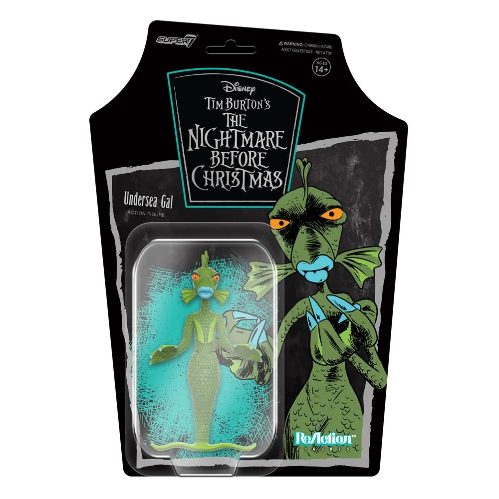 Nightmare Before Christmas ReAction Undersea Gal akciófigura 10 cm termékfotó