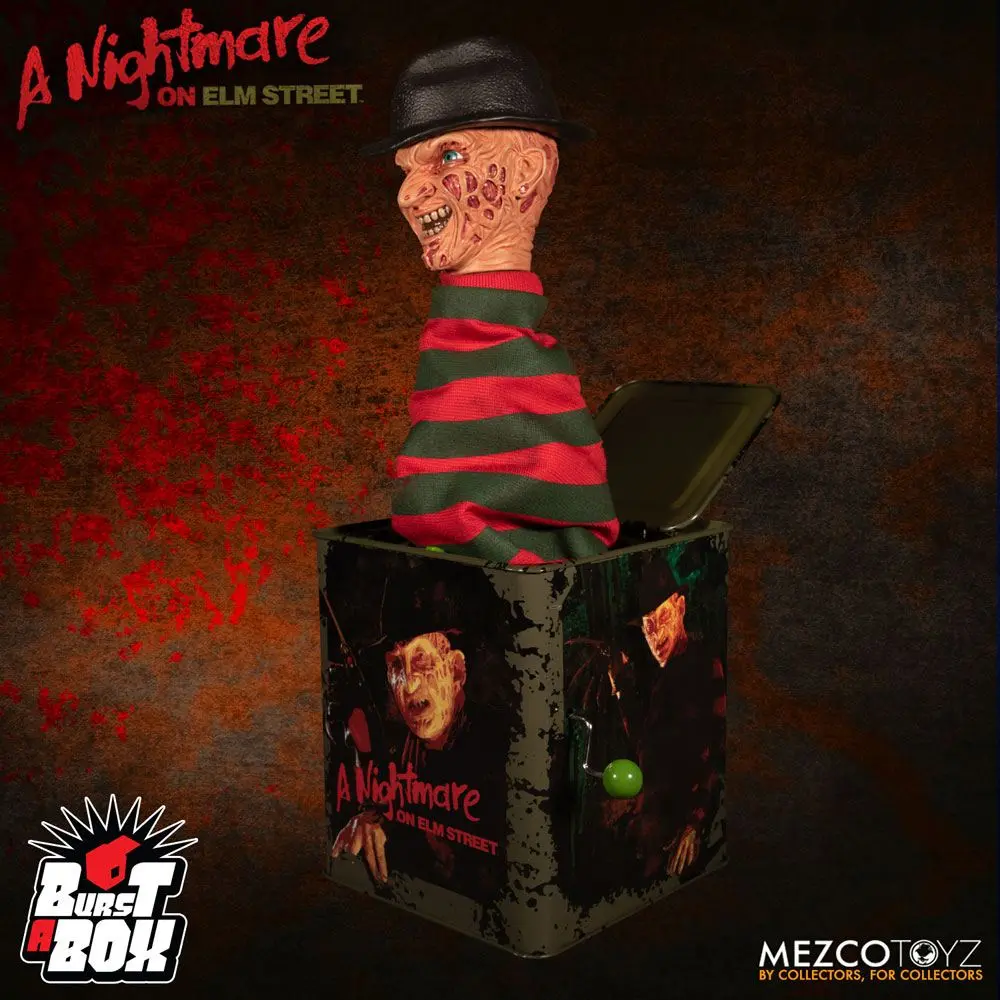 Nightmare On Elm Street  Freddy Krueger Burst-A-Box Music Box36 cm termékfotó