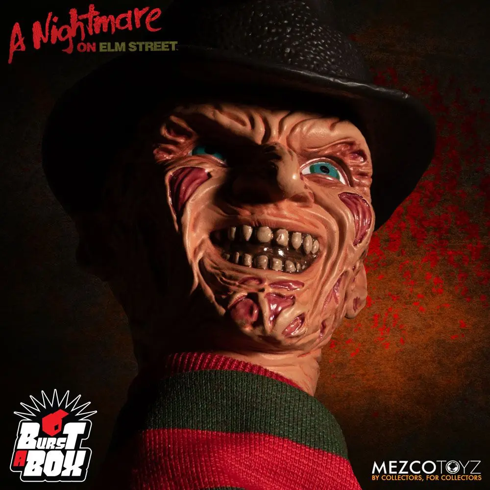 Nightmare On Elm Street  Freddy Krueger Burst-A-Box Music Box36 cm termékfotó
