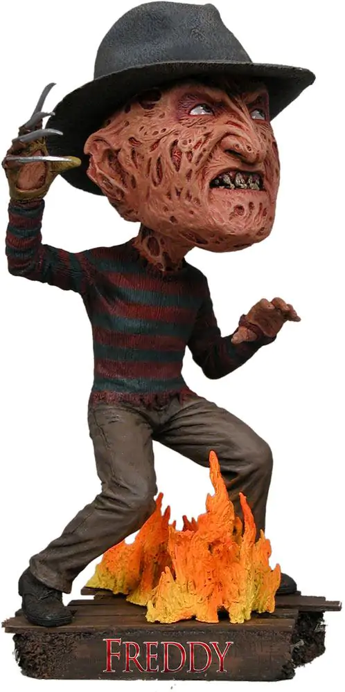 Nightmare on Elm Street Head Knocker Bobble-Head figura Freddy Krueger 18 cm termékfotó