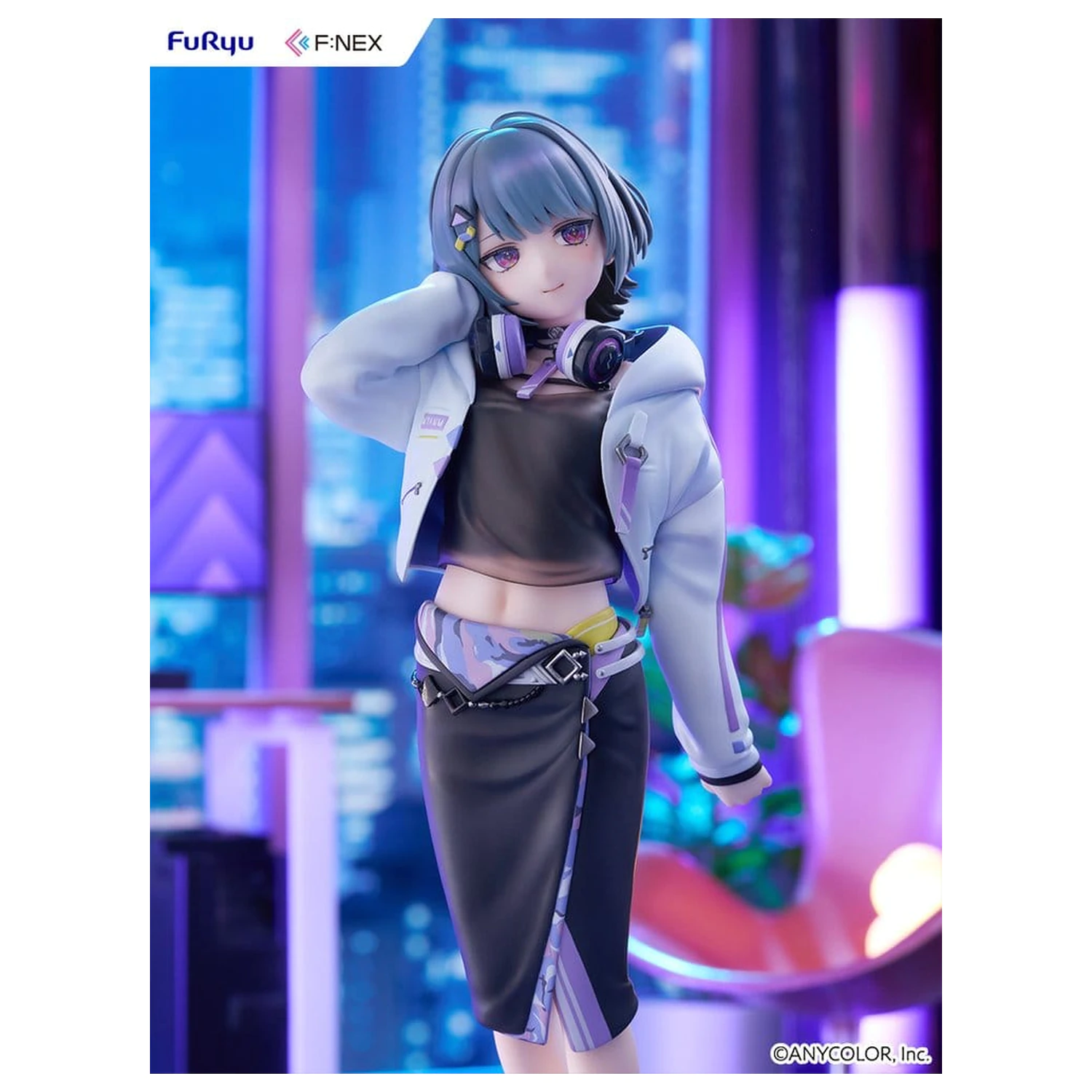 Nijisanji F:NEX 1/7 Koshimizu Toru PVC figura 24 cm termékfotó