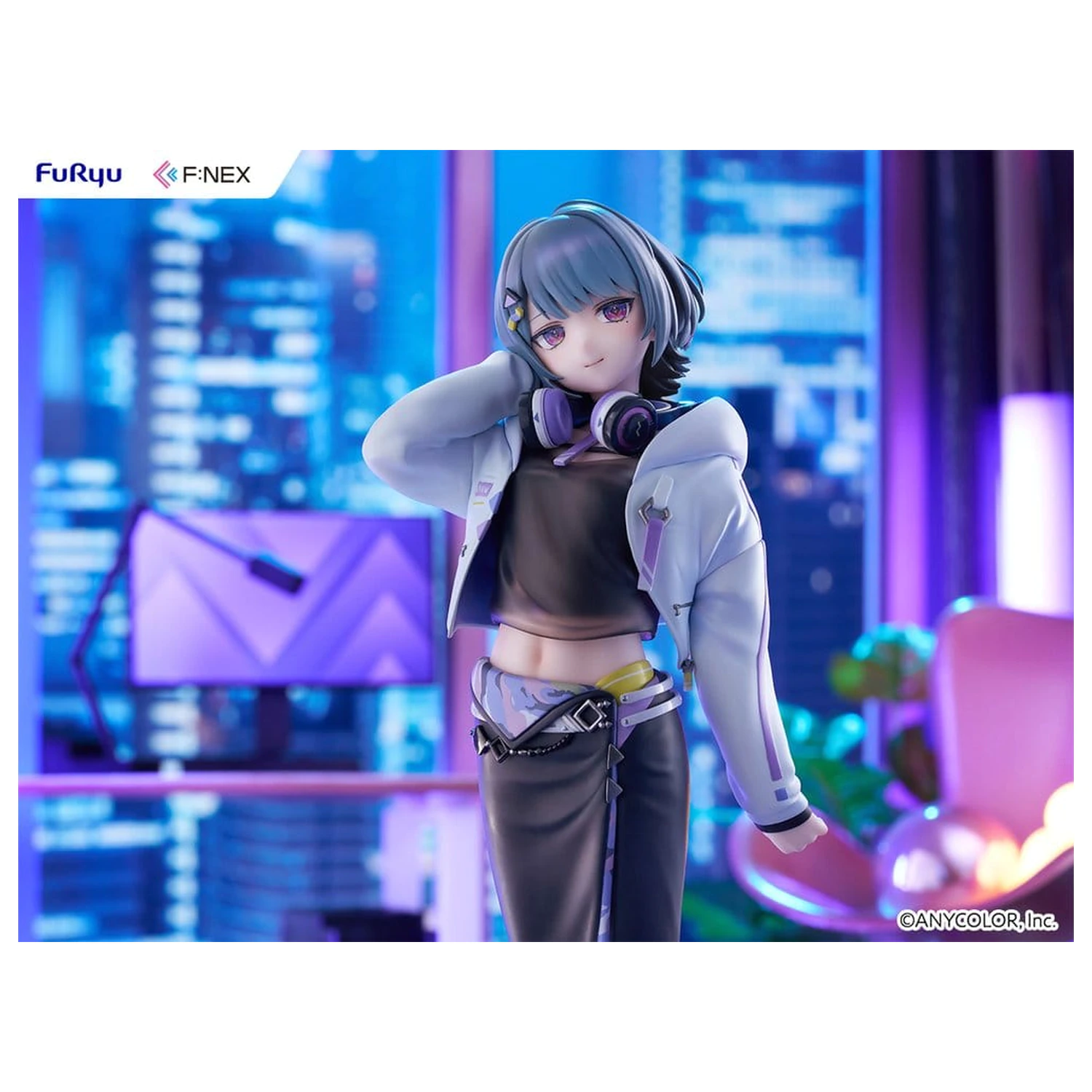 Nijisanji F:NEX 1/7 Koshimizu Toru PVC figura 24 cm termékfotó