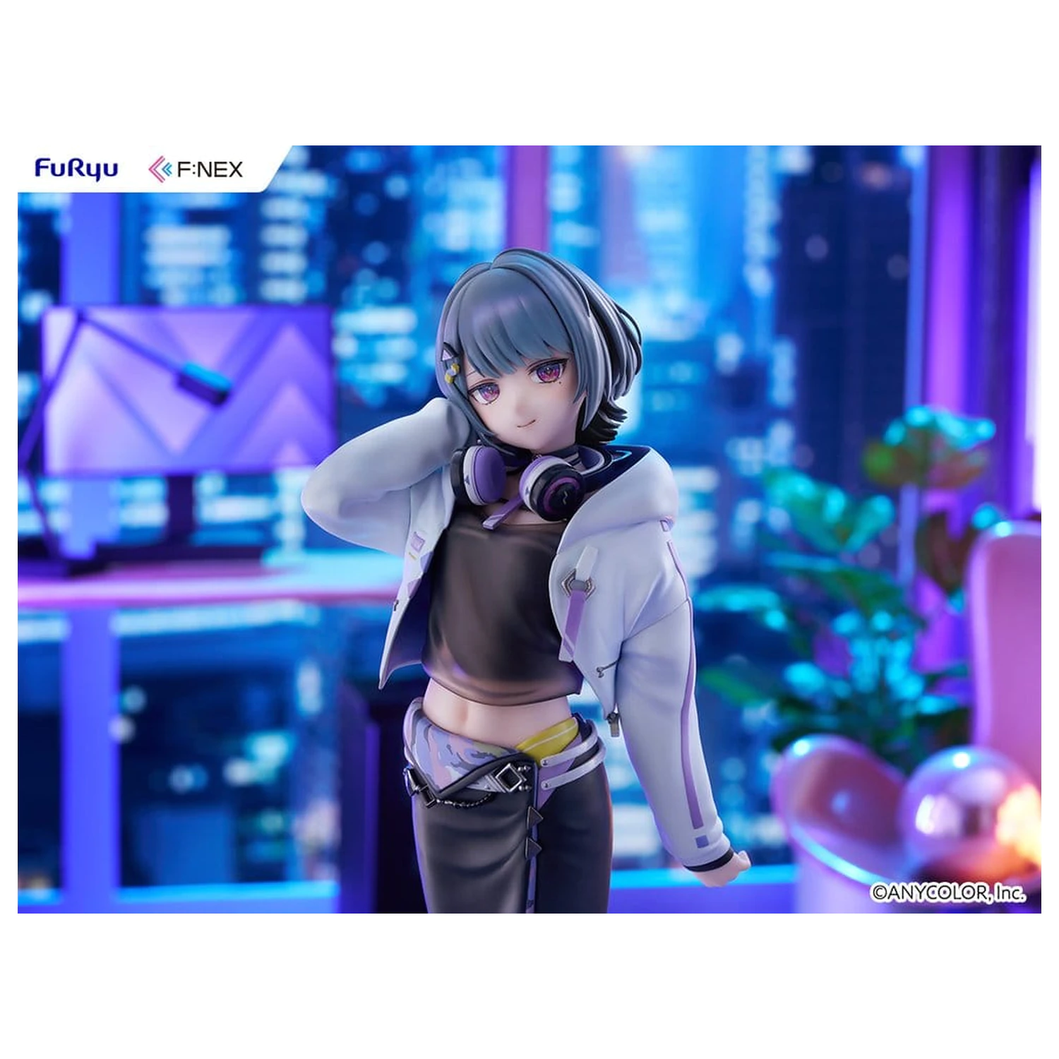 Nijisanji F:NEX 1/7 Koshimizu Toru PVC figura 24 cm termékfotó