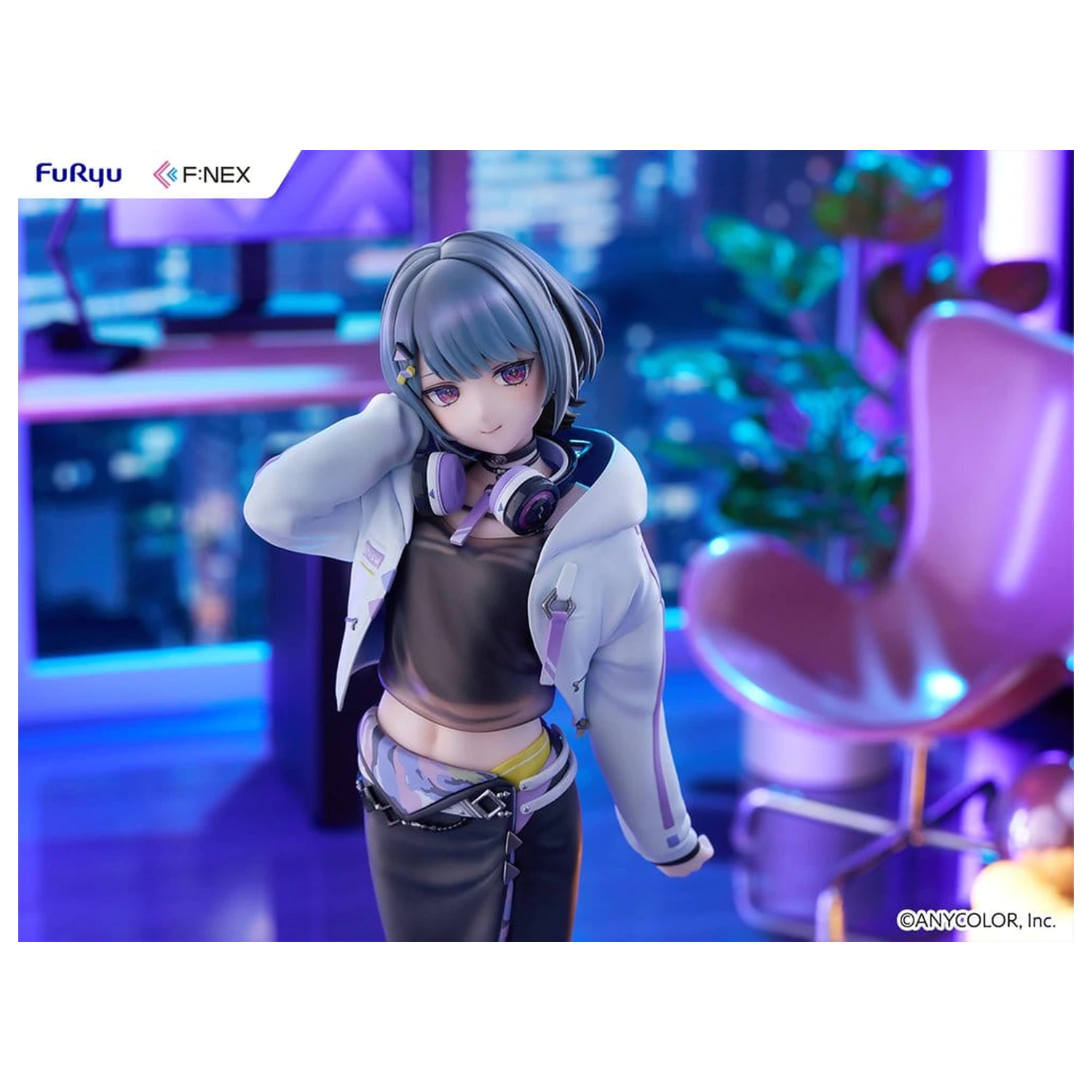 Nijisanji F:NEX 1/7 Koshimizu Toru PVC figura 24 cm termékfotó