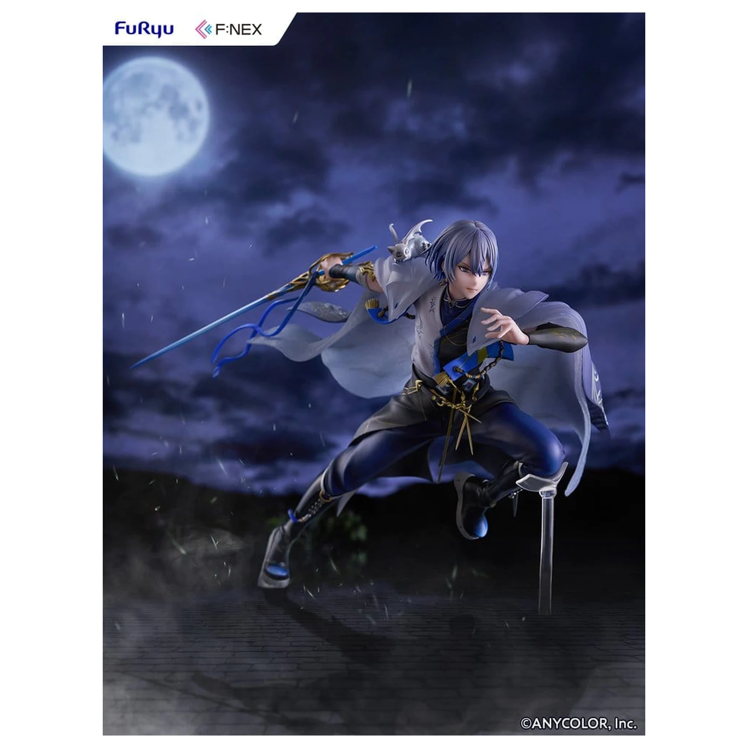 Nijisanji F:NEX 1/7 Koyanagi Rou PVC figura 19 cm termékfotó