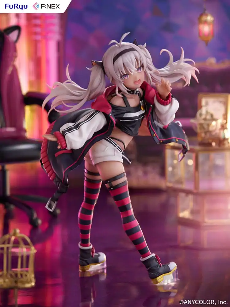 Nijisanji F:NEX 1/7 Matsukai Mao PVC szobor figura 22 cm termékfotó