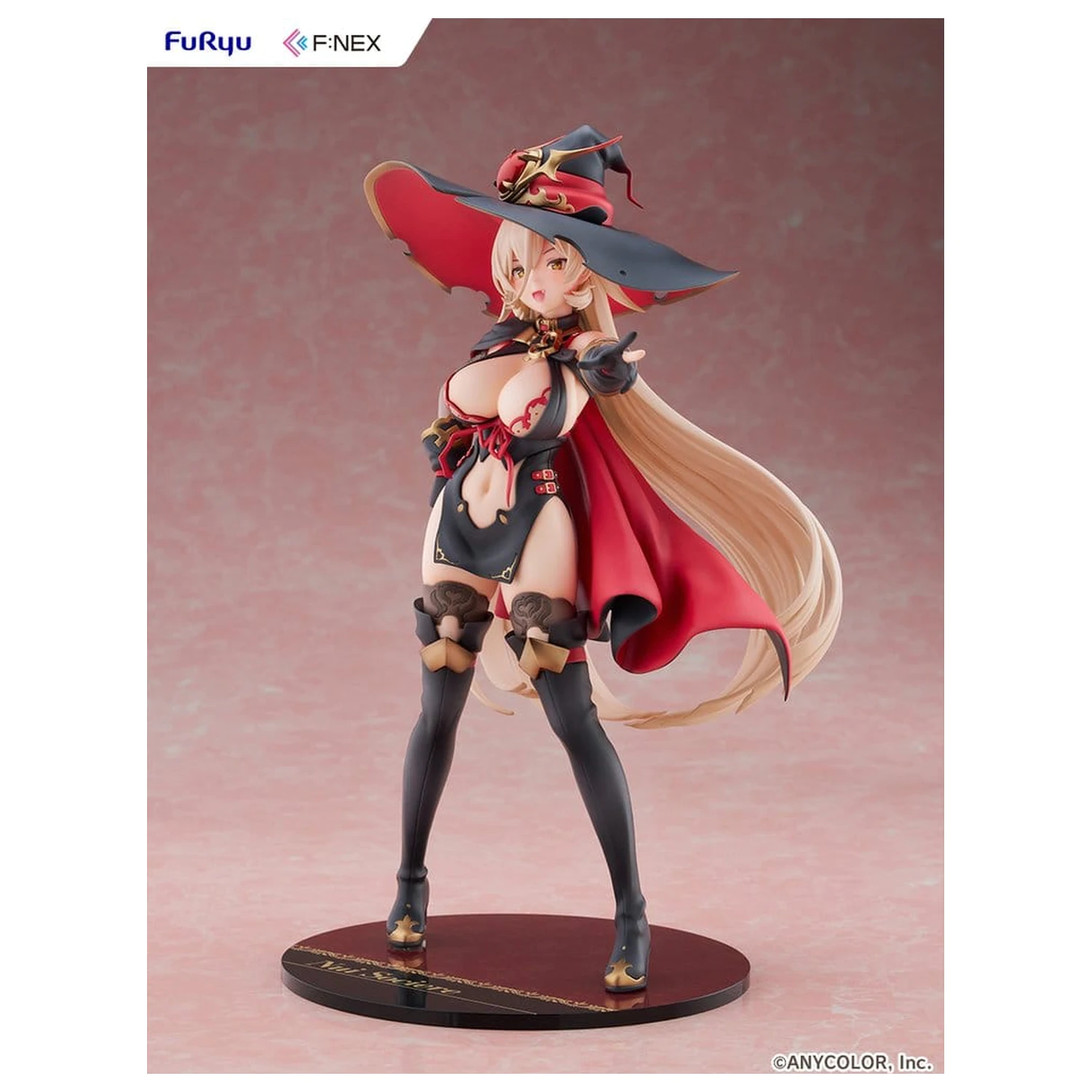 Nijisanji F:Nex 1/7 Nuit Sociere PVC szobor figura 27 cm     termékfotó
