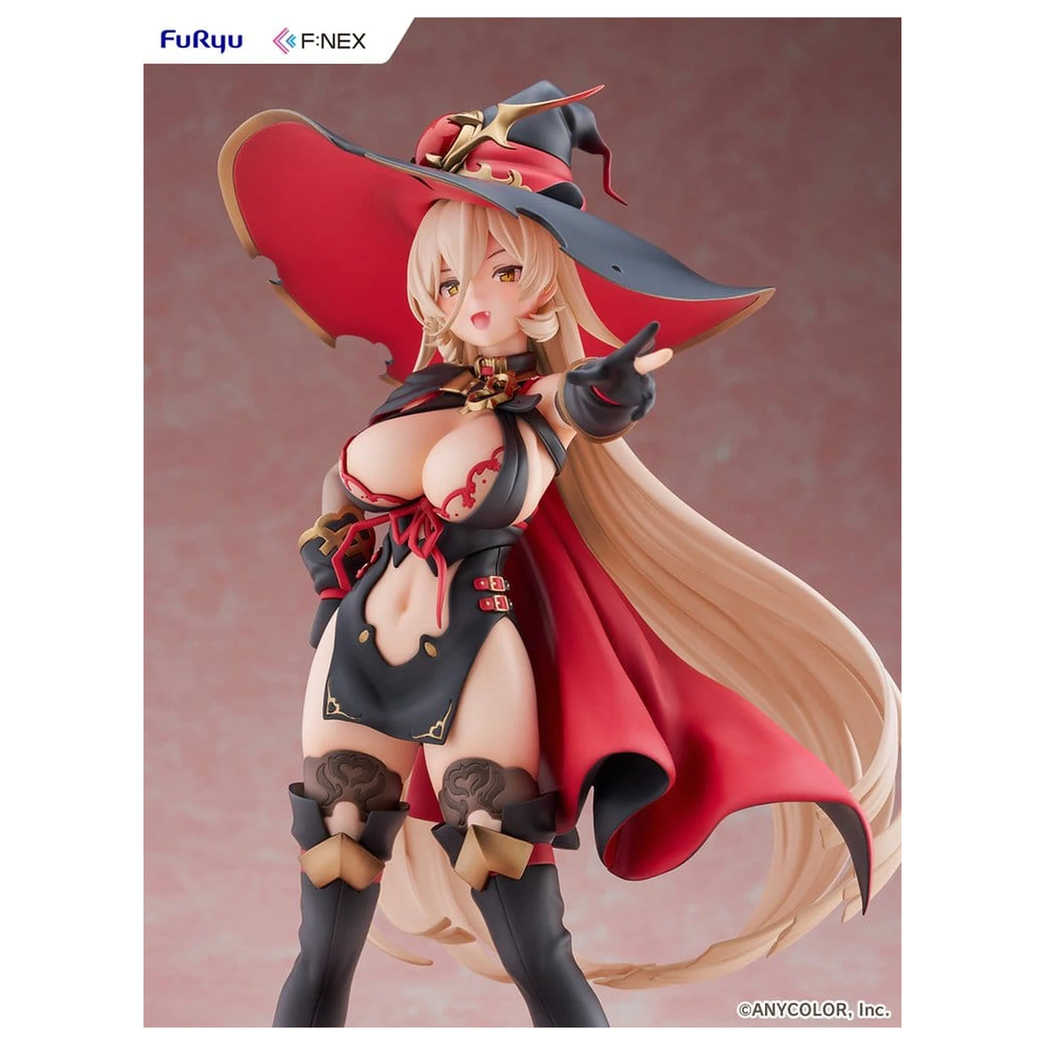 Nijisanji F:Nex 1/7 Nuit Sociere PVC szobor figura 27 cm     termékfotó