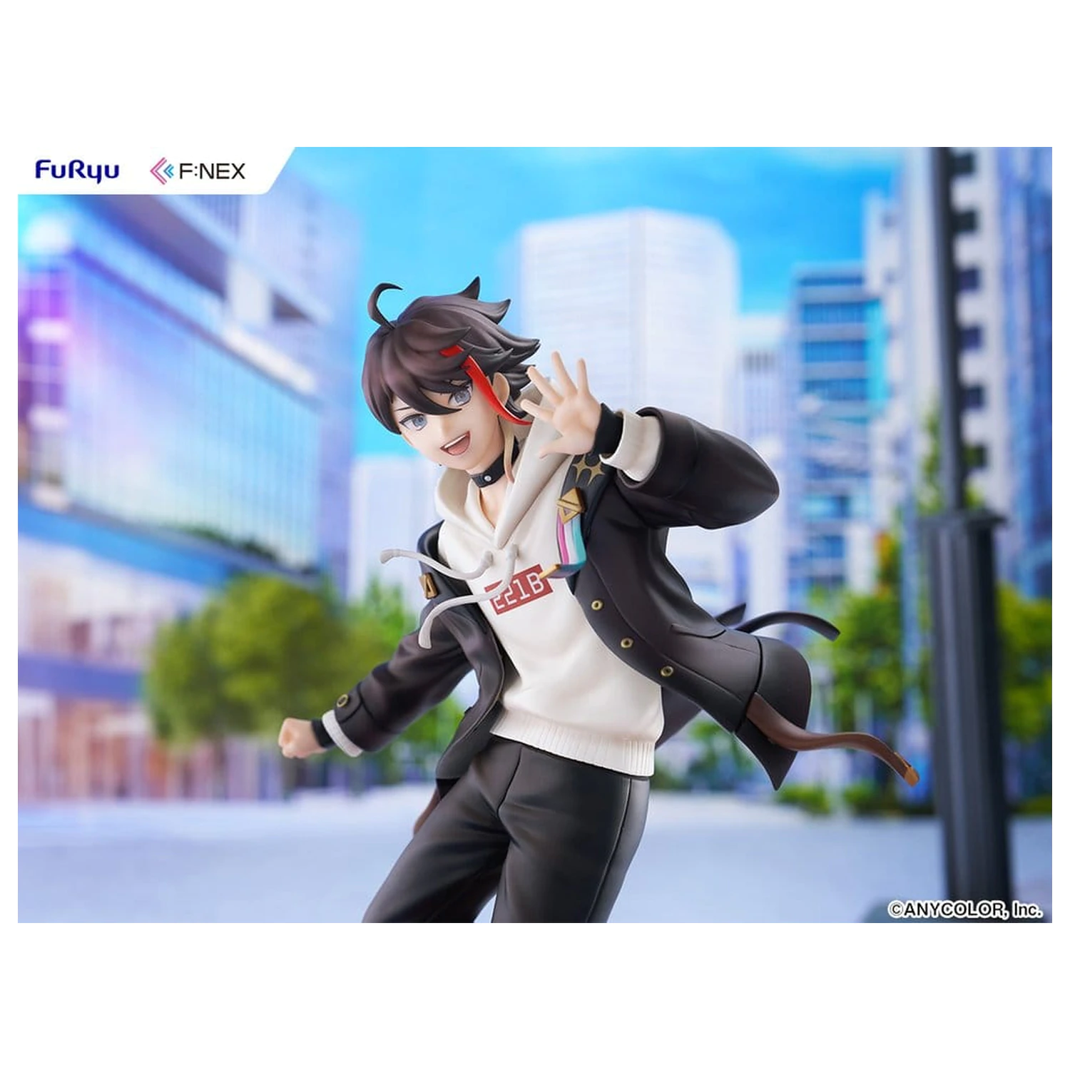 Nijisanji F:NEX 1/7 Saegusa Akina PVC figura 25 cm termékfotó