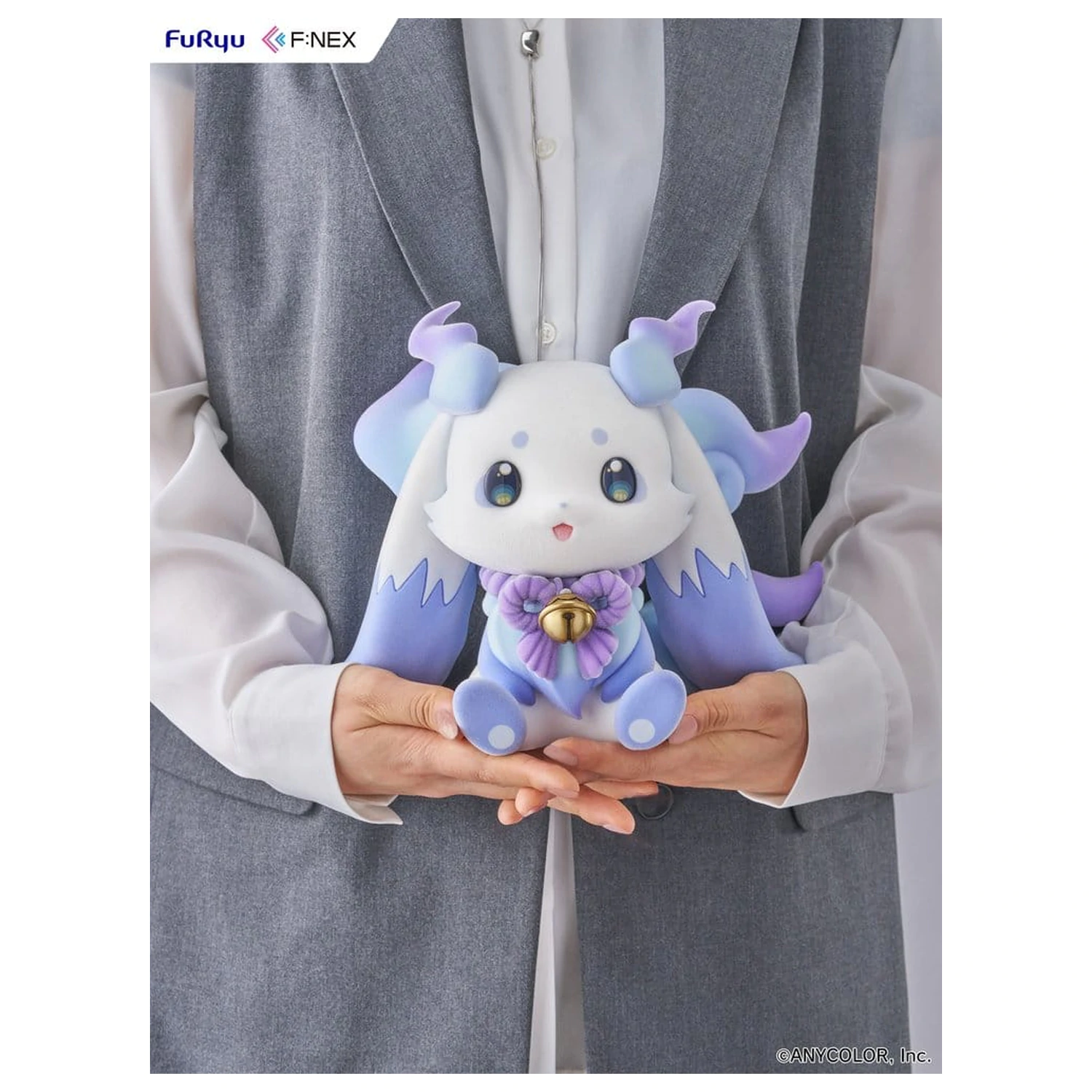 Nijisanji F:Nex Flocky Soft Vinyl figura 1/2 Lunlun 20 cm      termékfotó