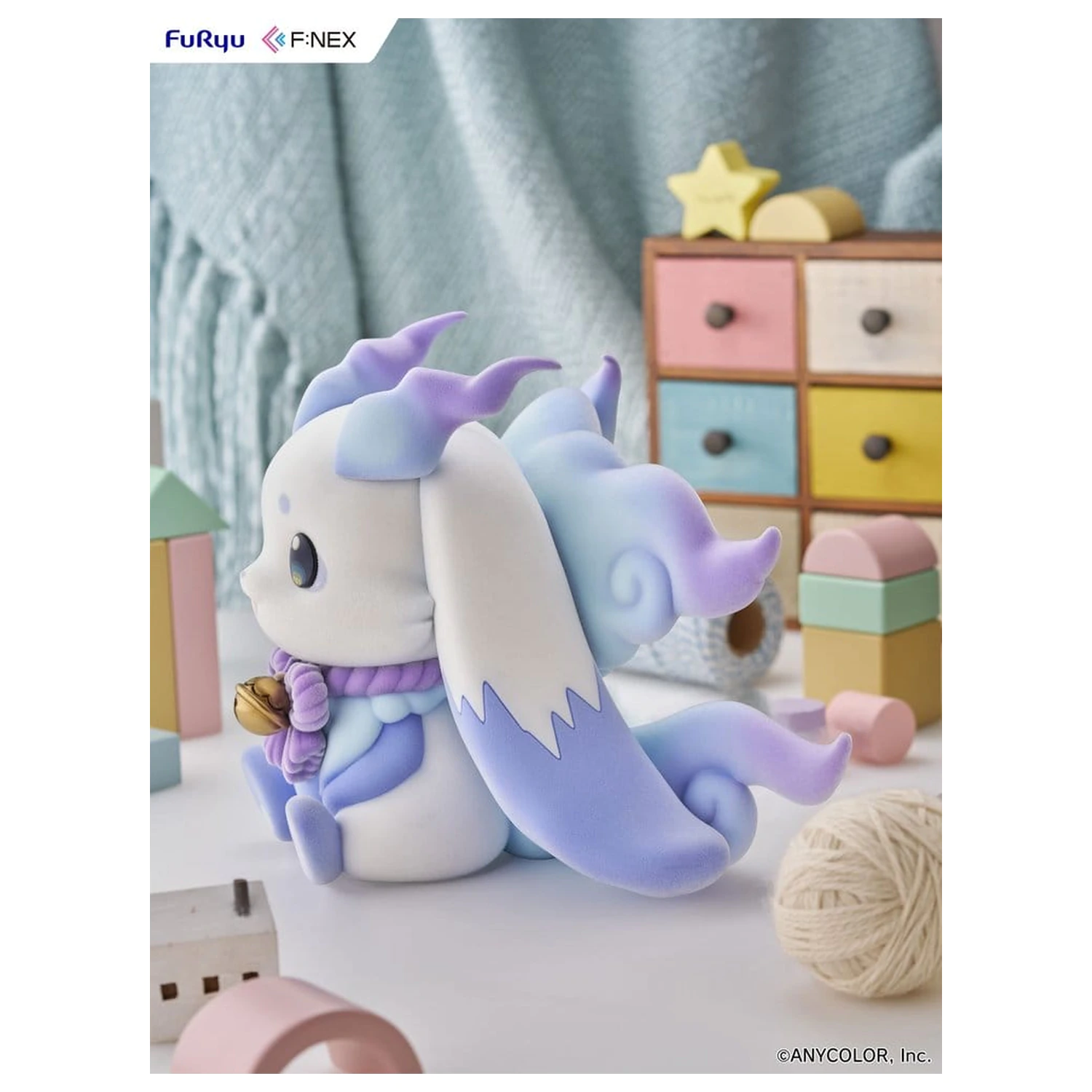 Nijisanji F:Nex Flocky Soft Vinyl figura 1/2 Lunlun 20 cm      termékfotó