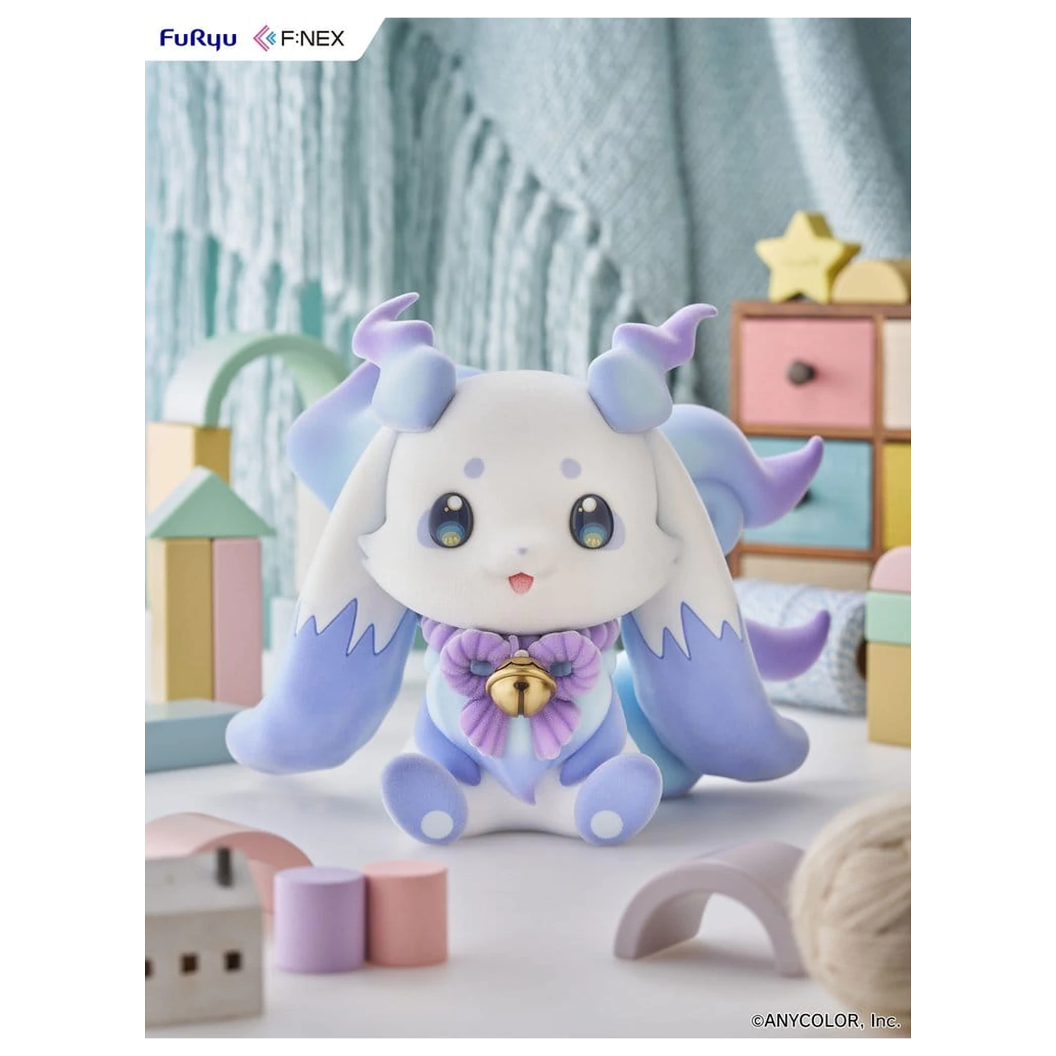 Nijisanji F:Nex Flocky Soft Vinyl figura 1/2 Lunlun 20 cm      termékfotó