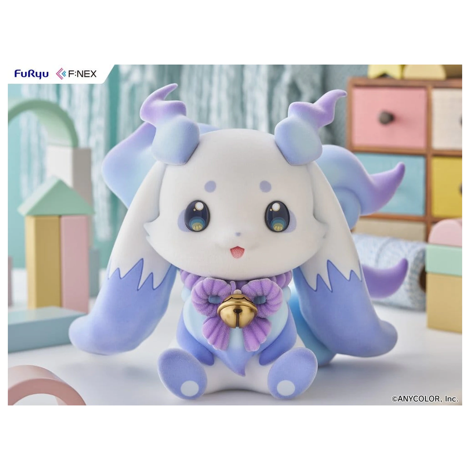 Nijisanji F:Nex Flocky Soft Vinyl figura 1/2 Lunlun 20 cm      termékfotó